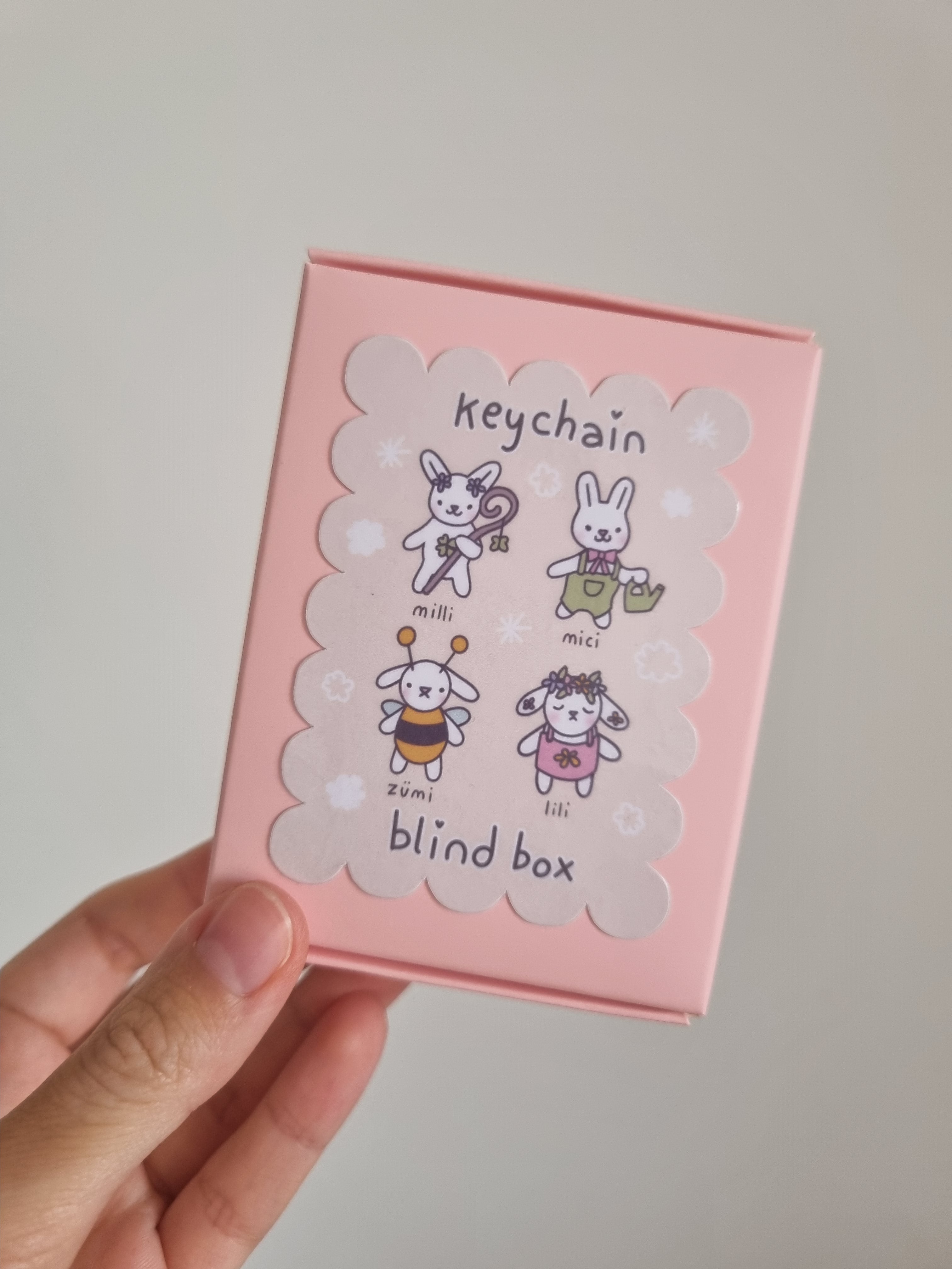 Kulcstartó blind box